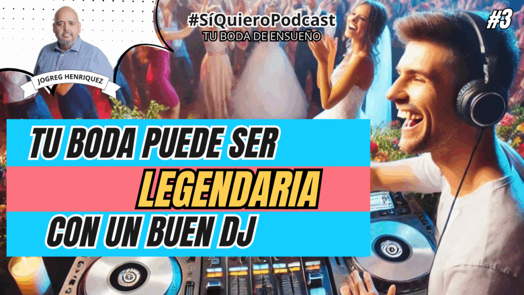 Tu boda puede ser LEGENDARIA con un buen DJ Tu boda puede ser LEGENDARIA con un buen DJ