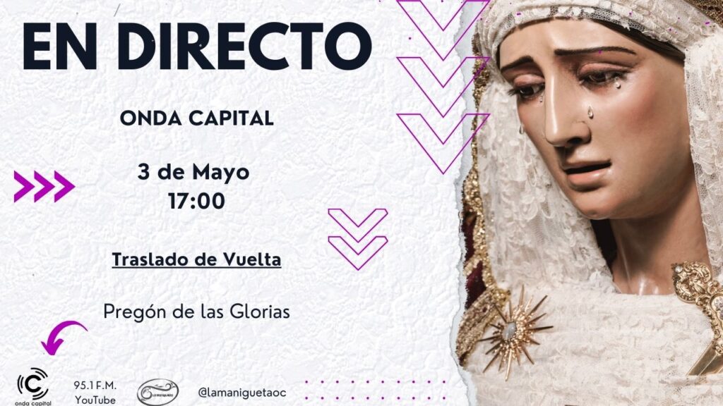 Traslado de Vuelta Pregón de las Glorias 2025 – Virgen de los Desamparados de Alcosa Traslado de Vuelta Pregón de las Glorias 2025 – Virgen de los Desamparados de Alcosa