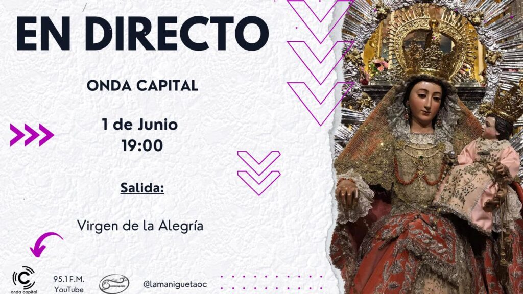 EN DIRECTO: Procesión Virgen de la Alegría EN DIRECTO: Procesión Virgen de la Alegría