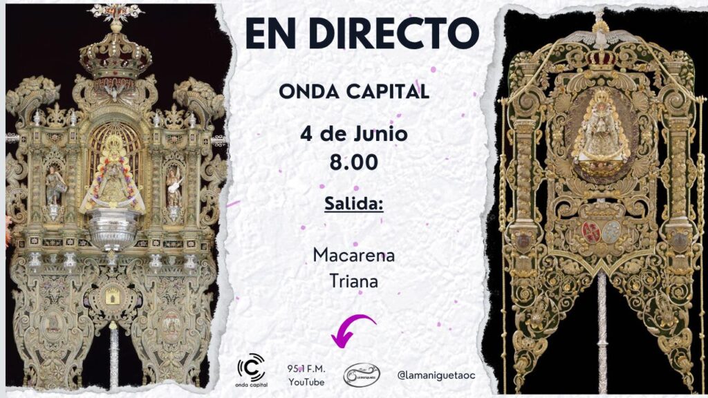 En directo: Rocío de la Macarena y de Triana 2025 En directo: Rocío de la Macarena y de Triana 2025