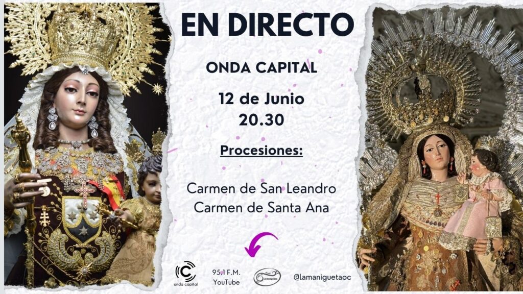 En Directo: Salida Procesional Carmen de San Leandro y Carmen de Santa Ana #GloriasSevilla2025