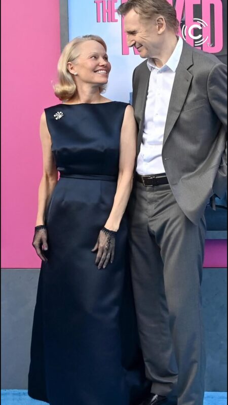 Liam Neeson y Pamela Anderson, pareja del verano Liam Neeson y Pamela Anderson, pareja del verano